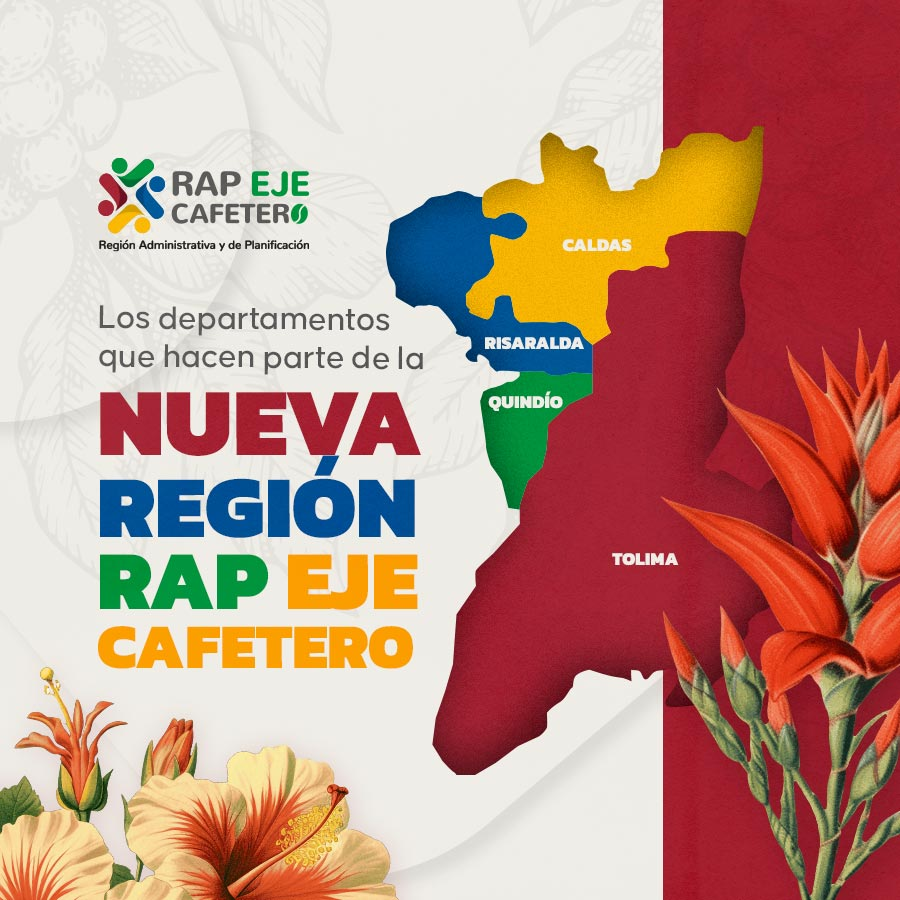 Ilustración de RAP Eje Cafetero